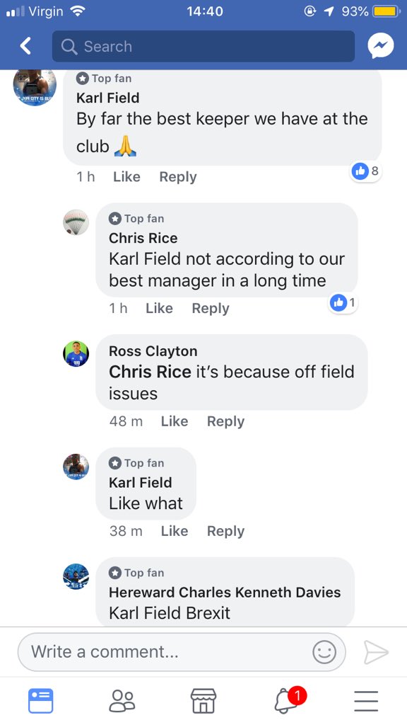 The comments on Blues wishing Tomasz Kuszczak who we all presumed dead, a happy birthday, are great 