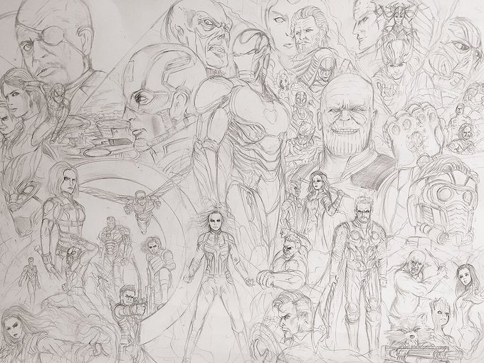 アベンジャーズのtwitterイラスト検索結果 古い順