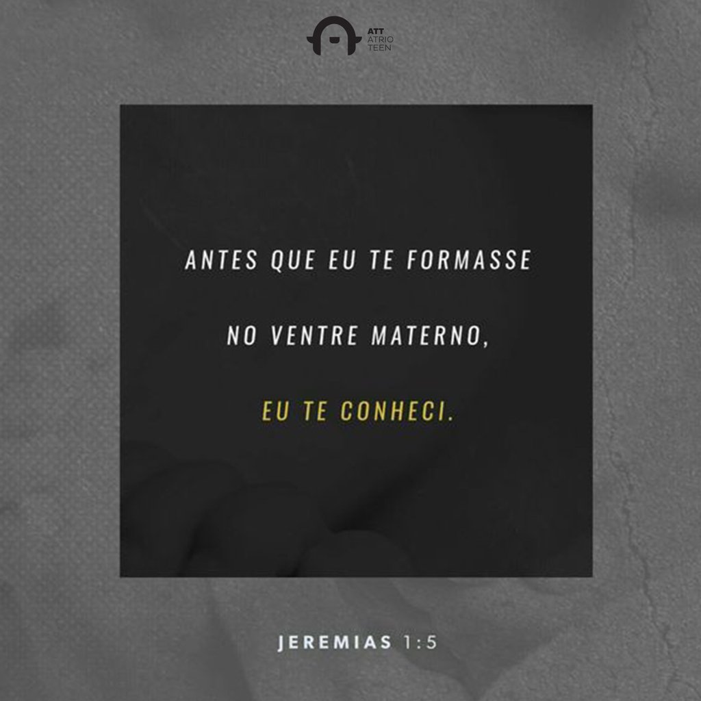 atrioteens's tweet photo. Deus é a nossa razão de existir, busque cada dia mais esse Deus

#atrioteens #frequenciateens #adoles #Amor #Deus #Missão #Reino https://t.co/BBsBucPNbS