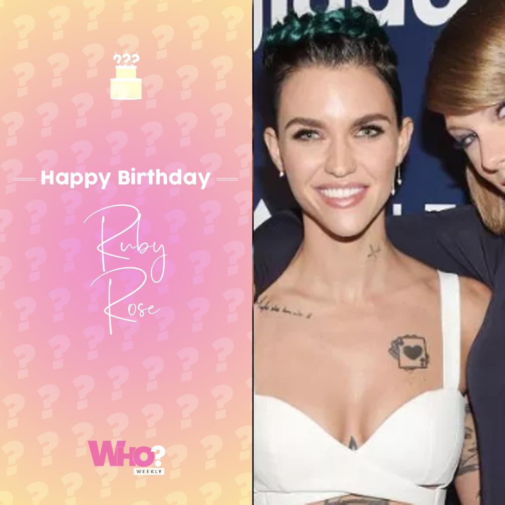 Happy birthday, Ruby Rose! 