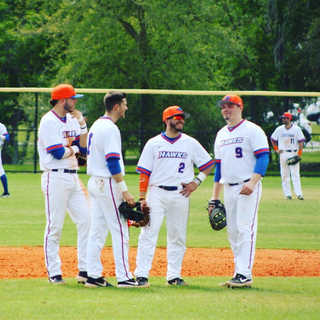 NP_BaseballD3's tweet photo. Game Day! Final two games against Framingham State University for the Hawks before we head on back home to New York! #Hawkup #RussMattInvitational https://t.co/OEEZ7fHV8G