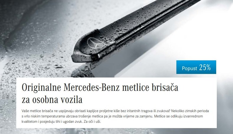 Akcija metlice brisača