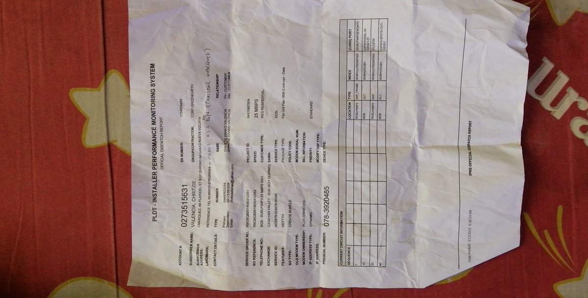 chritzie24's tweet photo. @pldt I would like to follow up with the completion of job order of my account. From March 14, 2019 up to now, March 20,2019 still no internet connection and dialtone for the installed units last March 14, 2019. For other reference pls. See attached picture. https://t.co/wZPba3Fyb2