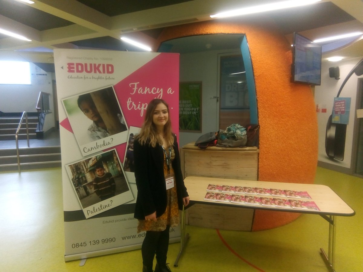 PSU_Barnstaple's tweet photo. Come and see Edukid in the egg today to find out about some amazing trips! @PetrocOfficial https://t.co/hrJnLElUUw