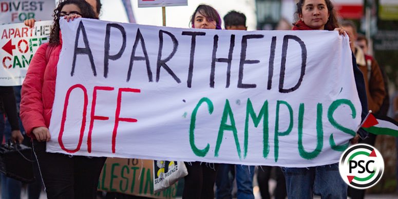 HudaAmmori's tweet image. UK universities remain deeply complicit with Israel’s apartheid regime through their investment and institutional links, despite many holding “social responsibility policies”. The hypocrisy must end. #ApartheidOffCampus #StopArmingColonialism