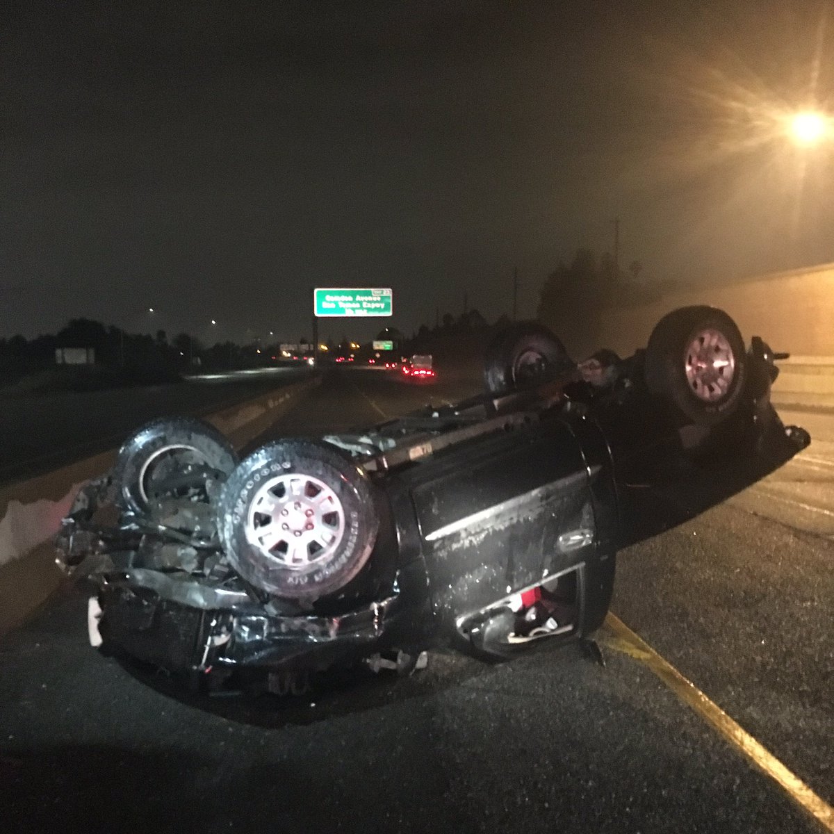 Your day could start off worse. This driver is okay but his pick up truck is a mess.
2 lanes on NB 17 blocked before Camden heading into Campbell.