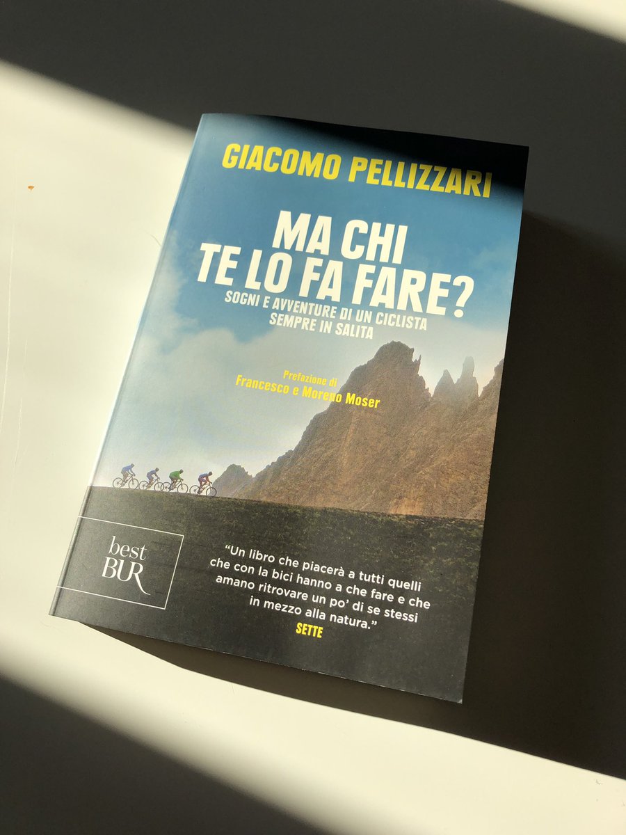 ciclopericoloso's tweet photo. #Machitelofafare @BUR_Rizzoli #bestsller #ciclismi #libri - ora finalmente di nuovo in libreria con i Best Bur in formato tascabile. https://t.co/C9OjoEfrGR