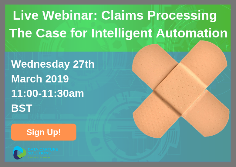 HQDCS's tweet photo. Our next #automation webinar will be on Claims Processing Automation. Join us on Wed 27th March and see the latest practices. Read more and sign up! https://t.co/Xdlhl2bD8J  #digitaltransformation #insurance https://t.co/50HnIsDmYK