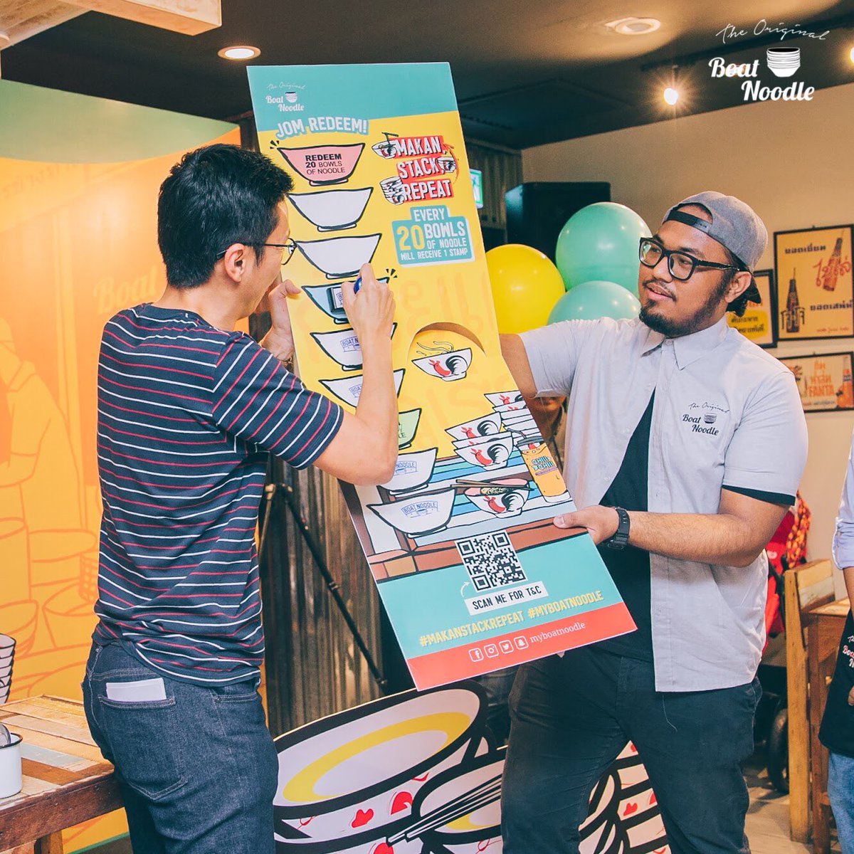 myboatnoodle's tweet photo. Celebrating Boat Noodleβs 5 Years of Stacking! πππ #5YearsOfStacking #NoodleMaster #myboatnoodle #boatnoodle https://t.co/dpmQTAav6g