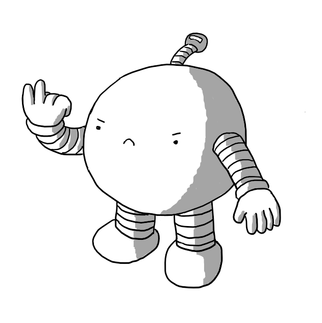 813) Negativebot. Relentlessly apathetic and grumpy. Ideal if you need a dose of cynicism or if you've frankly had enough of miserable people complaining at you and need something to distract them while you get on with things.