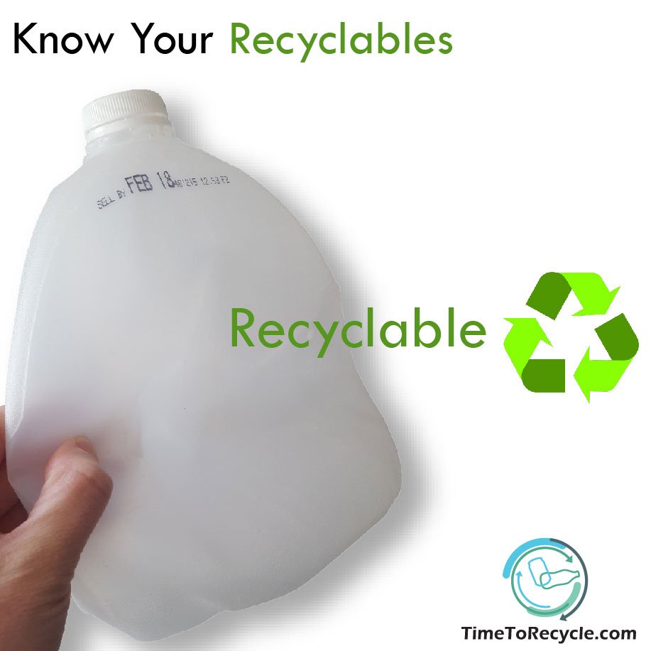 TimeToRecycle's tweet image. Know your recyclables in your area and be sure to follow the Empty, Clean and Dry method prior to #recycling.  #emptycleandry