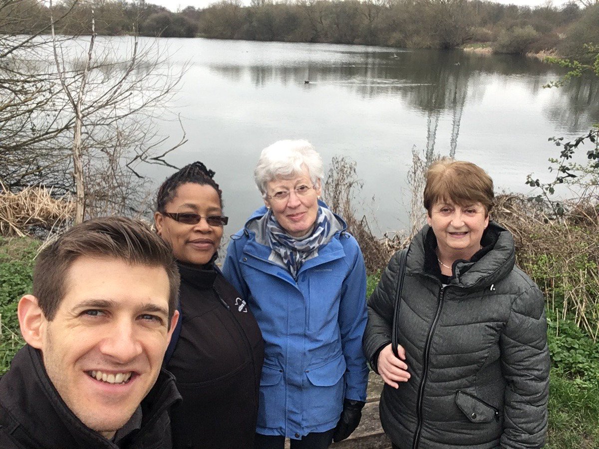 ActiveHerts1's tweet photo. Another lovely walk this morning around the Lee Valley Park. Looking to be more active? then why not join us every Wednesday 10am. meeting place Holdbrook Hub in Waltham Cross. EN87QG🚶‍♀️🚶‍♂️😃❤️@HoldbrookHub @ActiveBrox @LeeValleyPark @healthywalks @LeaValleyHealth @HertsHealthWalk https://t.co/KxVPwTniw3