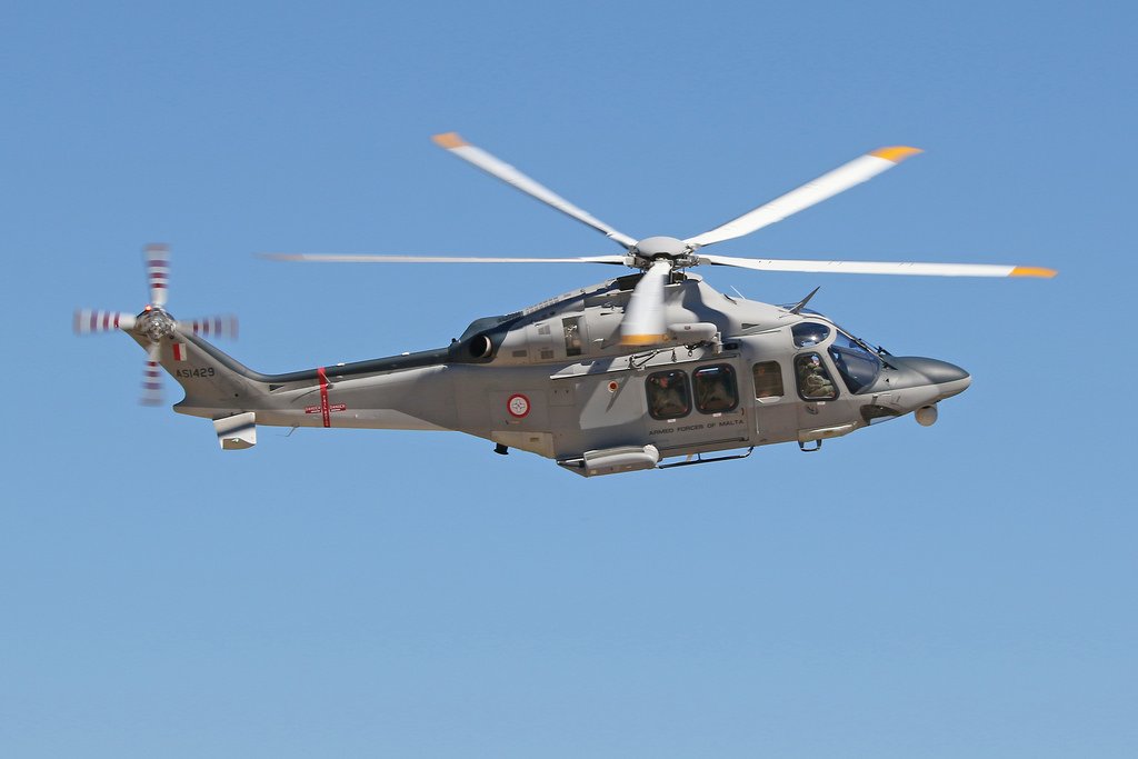 scandura's tweet photo. 🔻2019-03-19 14:40 UTC🔻

🚁AFM Armed Forces of Malta 🇲🇹 Agusta AW139 #AS1429 in flight over mediterranean SAR zone.

Tracked as "SAR 2281" MMSI: #2281 by 📡 maritime AIS RX stations.

⏱️D. 13:46 - A. 17:03 UTC. w/out full 📈due AIS limited coverage.

[ TBC #migranti #migrants ] https://t.co/ag2Xk2jkMJ