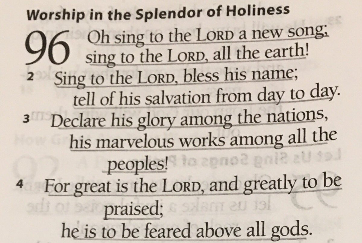 launch1's tweet photo. Sing a new song... what is God doing in your life? When was the last time you told others of what He is doing in your life? Today you have an opportunity to bless His name. Will you? https://t.co/NDmhn0VADt