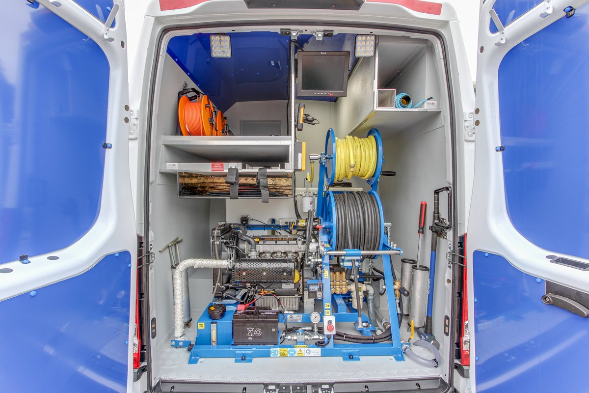thermaticdrains's tweet photo. PDS are pleased to welcome a new van to the fleet!! This is our best van so far, with capabilities to clean and CCTV small and larger diameter pipes from the same van. For further info please contact info@drain-solutions.com #PDS #vanpack #drainsurveys #sewer #minicam #pdsnwltd https://t.co/ZA3GQuUFar