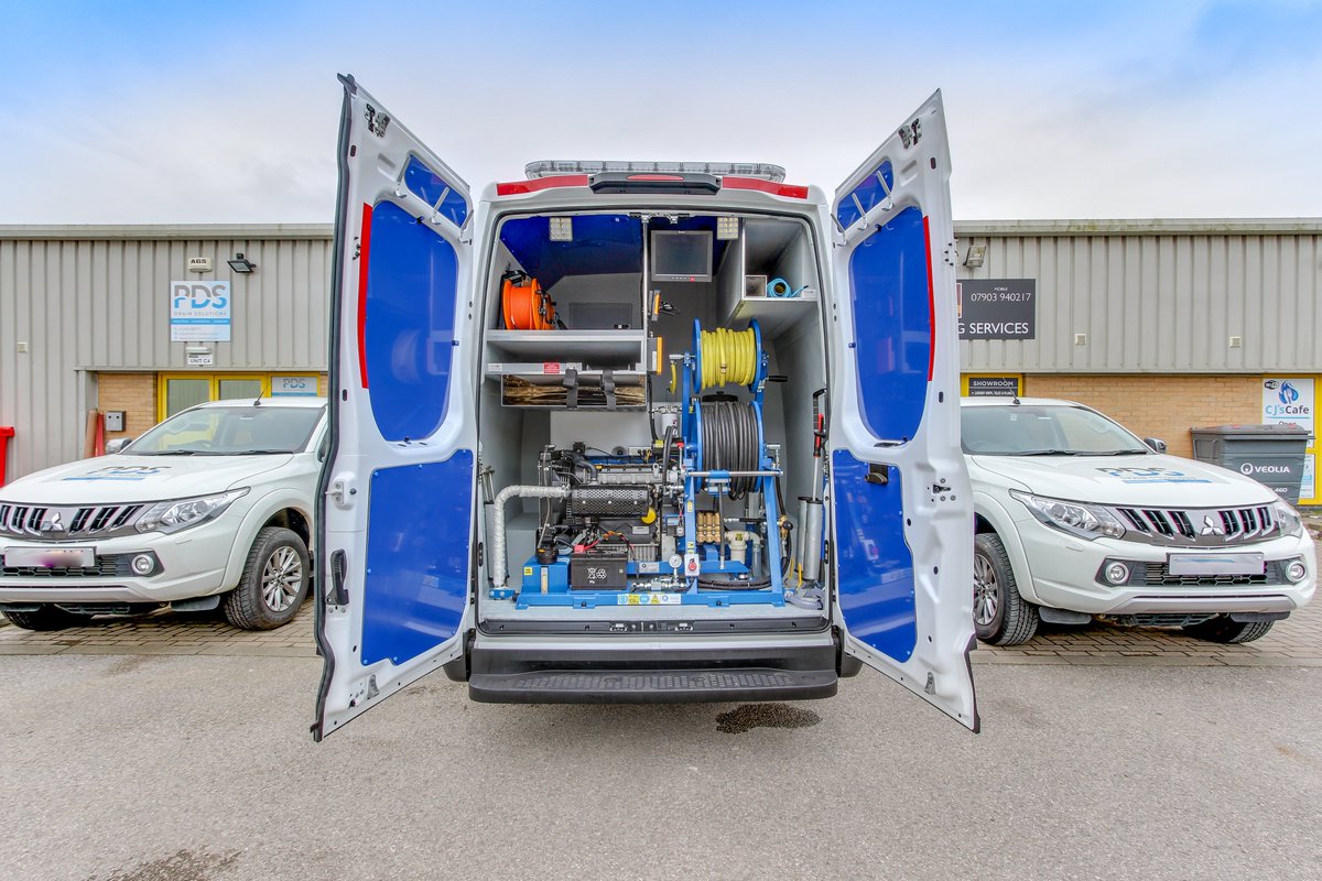 thermaticdrains's tweet photo. PDS are pleased to welcome a new van to the fleet!! This is our best van so far, with capabilities to clean and CCTV small and larger diameter pipes from the same van. For further info please contact info@drain-solutions.com #PDS #vanpack #drainsurveys #sewer #minicam #pdsnwltd https://t.co/ZA3GQuUFar