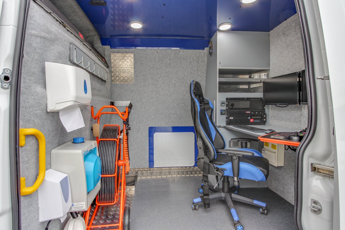 thermaticdrains's tweet photo. PDS are pleased to welcome a new van to the fleet!! This is our best van so far, with capabilities to clean and CCTV small and larger diameter pipes from the same van. For further info please contact info@drain-solutions.com #PDS #vanpack #drainsurveys #sewer #minicam #pdsnwltd https://t.co/ZA3GQuUFar
