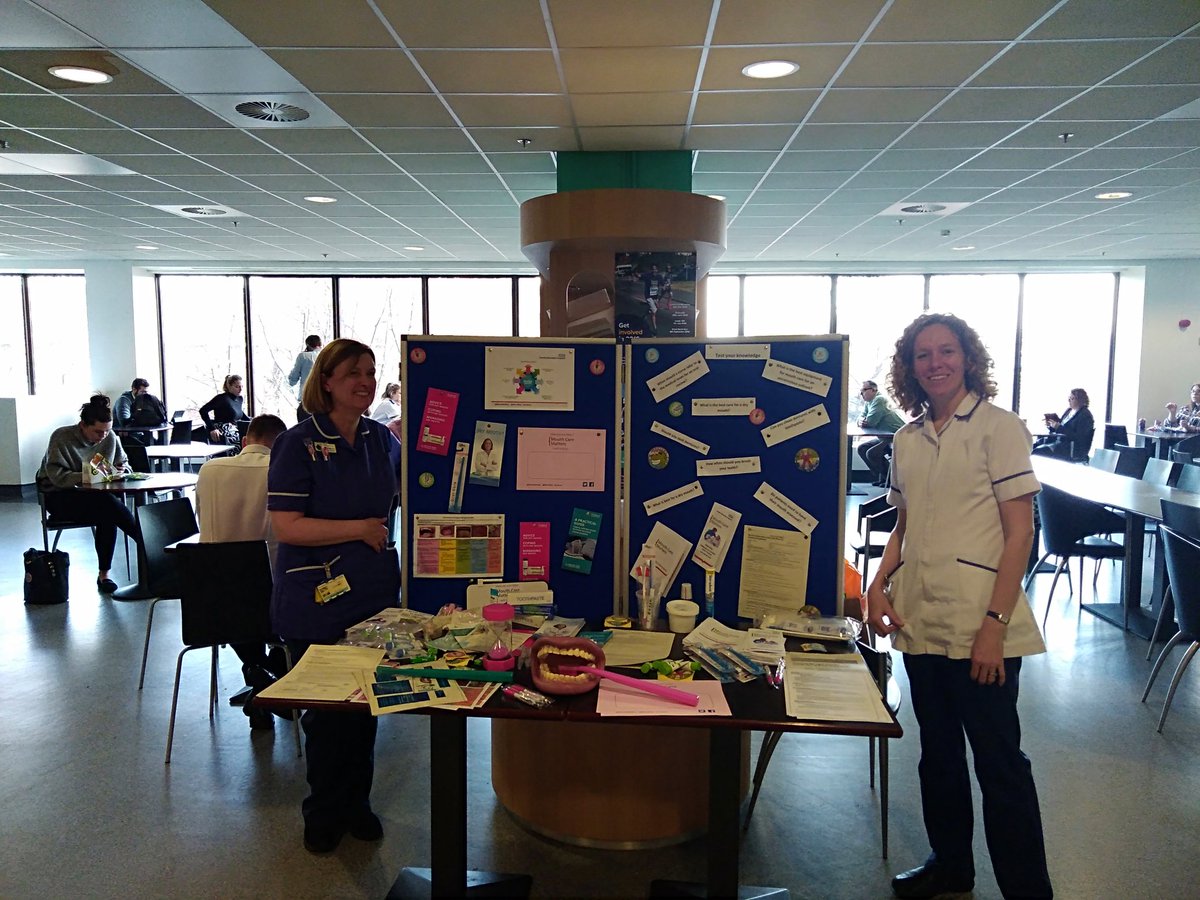 Brilliant display for mouth care matters @LTHT_People@leedsHospitals