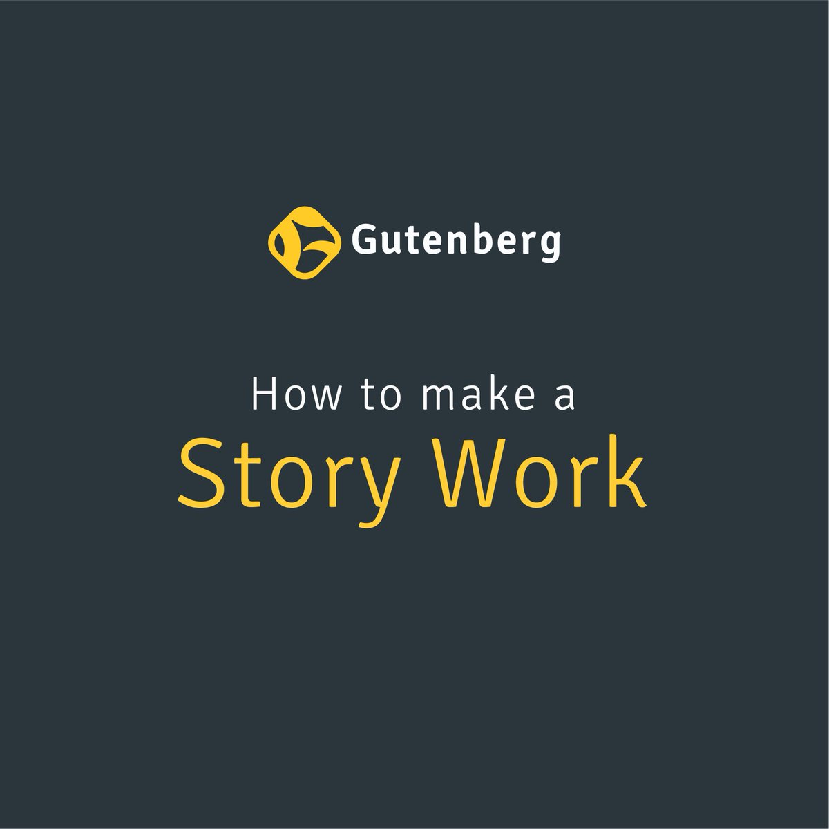 Gutenberg tweet media