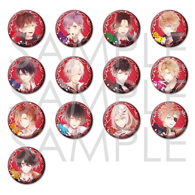 池袋本店】 DIABOLIK LOVERS Born To Die ビッグ缶バッジ 池袋本店：1