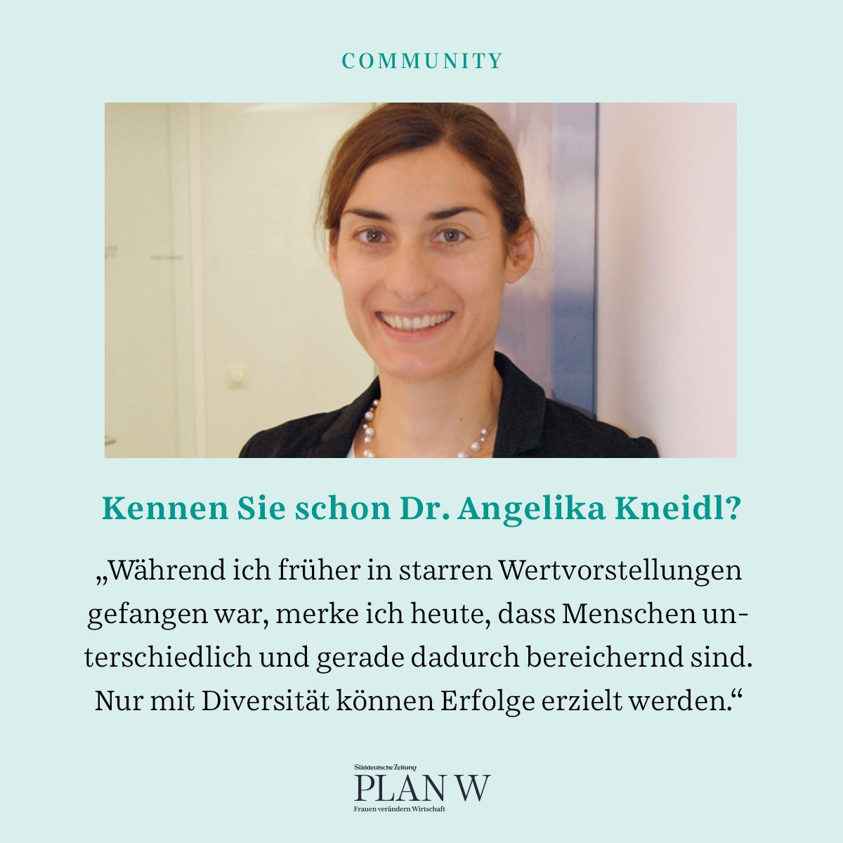 SZ_PlanW's tweet photo. Mittwoch, Zeit für Newsletter und #PLANWCommunity! Heute mit der #PLANWFrau Angelika Kneidl von @accurate. Das Start-up simuliert Menschenströme. Außerdem stellt sich unsere neue Redaktionsleiterin @Kathrin_Werner vor: https://t.co/lWYWHdq3lV Herzlich willkommen! https://t.co/AwLk2K8Fy6