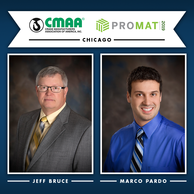 MagnetekInc's tweet photo. Heading to the CMAA Overhead Safety Conference at ProMat 2019 in Chicago? If so, be sure to catch Magnetek’s own Jeff Bruce and Marco Pardo as they explore brake technologies and theories. #Promat2019 #PartnersInMotionControl
For more information, visit https://t.co/OTwBv9exYa https://t.co/AYHWDBG3q5
