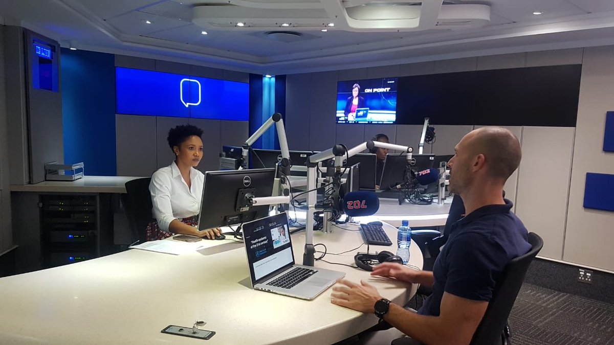 PanMacmillanSA's tweet photo. Tune in now to @Radio702. @Azania_ is in conversation with Richard Sutton, author of #TheStressCode. https://t.co/RlZs5VpnuF