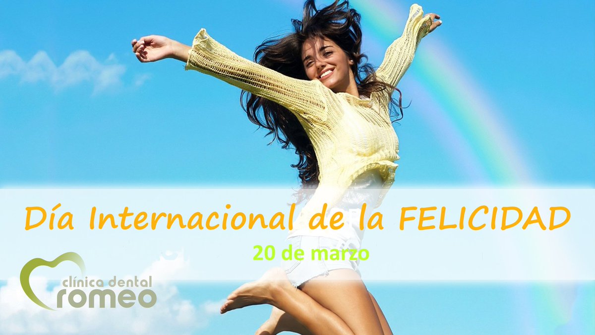 👌Hoy es el Día Internacional de la Felicidad como reconocimiento del  importante papel que desempeña la felicidad en la vida de las personas  de todo el mundo. 😂 Sonreir te hace más Feliz😁
😀 Sonrie y la vida te sonreirá‼  
#DiaInternacionalDeLaFelicidad #Sonrie #SeFeliz