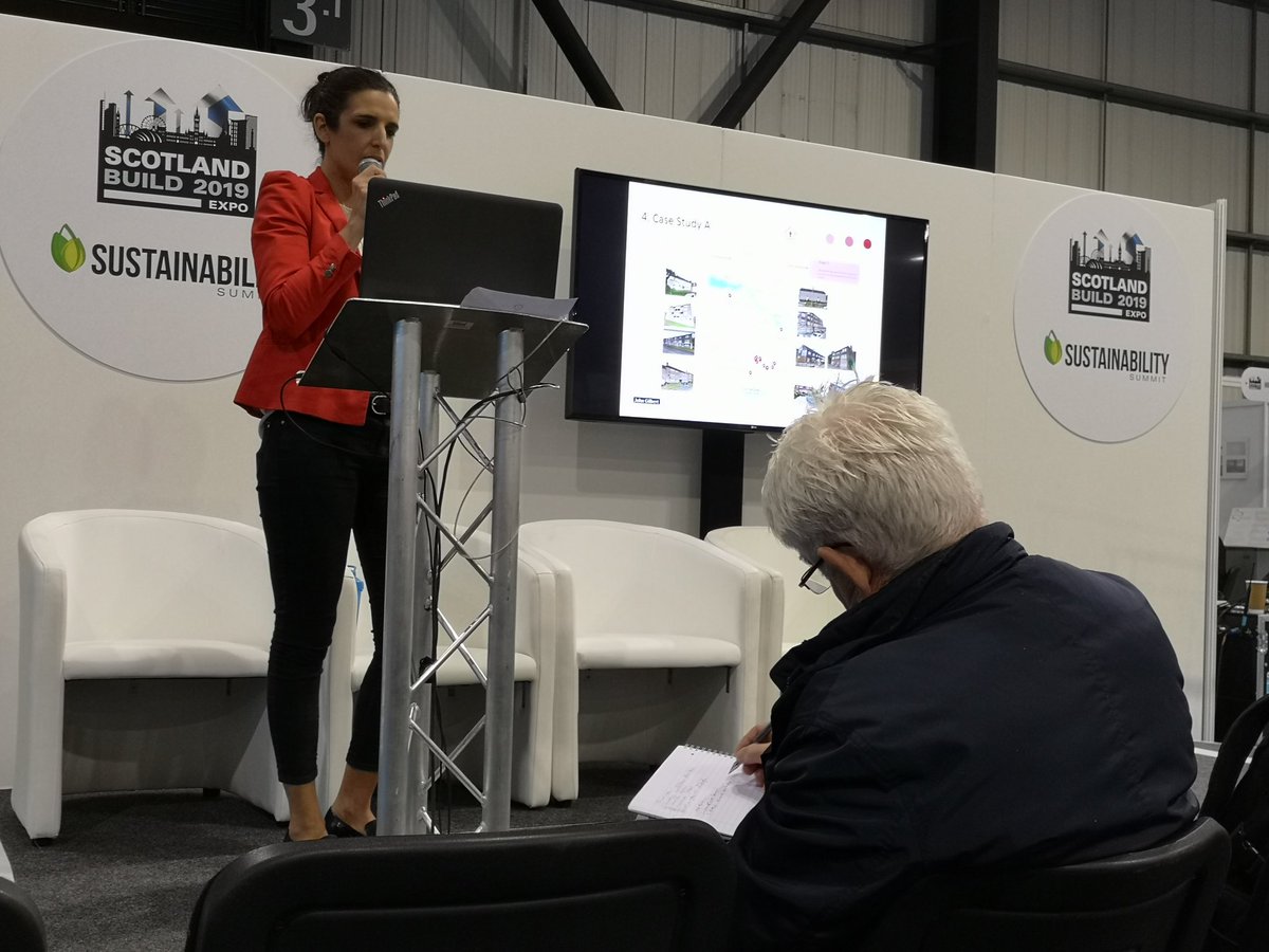 ChrisMorganJGA's tweet photo. I know I'm biased but good stuff from Barbara @Hab_Lab this morning @ScotlandBuild https://t.co/yTbUE9IKcH