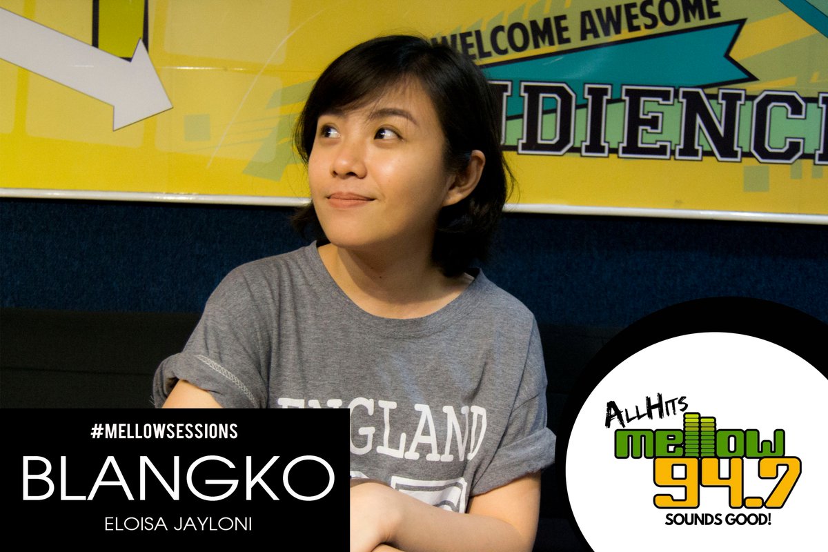 mellow947's tweet photo. Eloisa Jayloni plays her song 'Blangko' on #MellowSessions! 😊 
.
Check the video out:
https://t.co/jj6D4sQtX9
.
AND subscribe to All Hits Mellow 94.7's very own YouTube channel for more videos: 
https://t.co/jj6D4sQtX9
.
Let's support OPM!
.
#ELOISAJAYLONI
#Blangko https://t.co/aMgS02m8AP