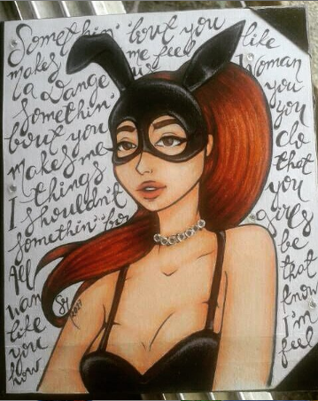 the_pinkcactus's tweet photo. "Dedication makes champions out of people" 
So late...😻👅
#arianagrande #ariana #arianator #dangerouswomantour #dangerouswoman #somethingboutyou #bunny #girls #art #illustration #draw #colors #art #paint #cactus #book #craft #drawing #girl #dam
IG: @the_pinkcactus.art https://t.co/ATln4Q9rBy