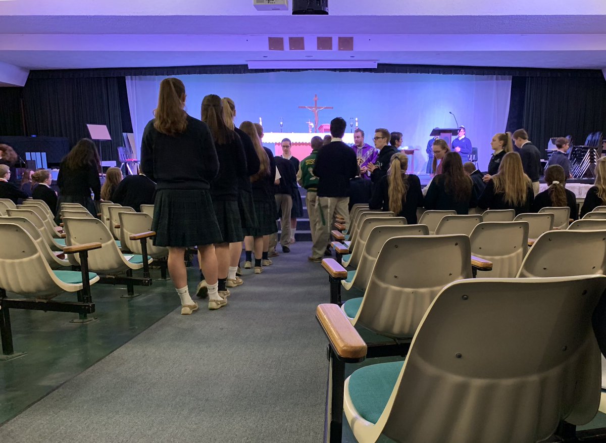 I had the most amazing experience to witness so many Bishop Carroll Catholic High School teens up at 6:45 am, just like they are every day during lent for God Squad!   Thank you for your love of Jesus Christ. So inspiring!  <a href="/BCCHS_Eagles/">Bishop Carroll Catholic High School</a> <a href="/WichitaDiocese/">Wichita Diocese</a> <a href="/TishNielsen87/">Tish Nielsen</a>