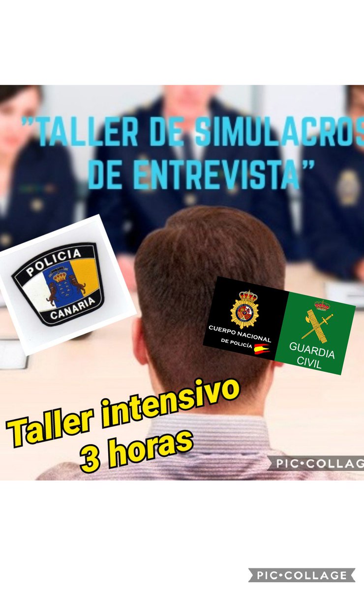 AyudaTePsico's tweet image. Atención #opositores TALLER MENSUAL SIMULACROS ENTREVISTA Valido para la #PoliciaCanaria #PoliciaLocalSC #opositorespolicia #gc2019 #policialalaguna Preparación en Santa Cruz de Tenerife día 12 de abril. Consigue tu plaza! INFORMACIÓN AQUÍ: facebook.com/events/3919901…