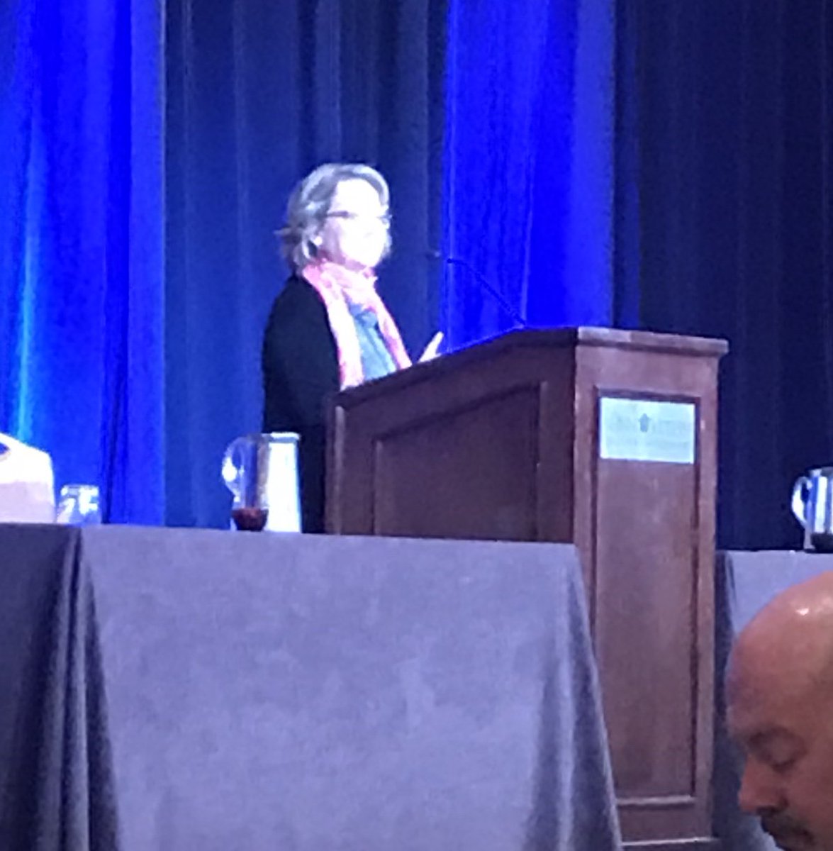 My how time flies!  It is already day 3.  Our president Dr. Glass getting us started.