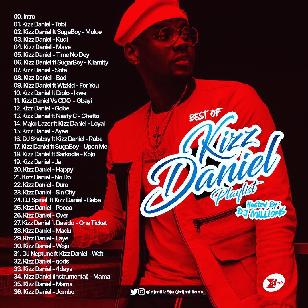 DJMillions_'s tweet photo. DJ Millions - Best Of Kizz Daniel Mix

https://t.co/L6cXTxAe0l

Cc @iamkissdaniel 
#PleaseRTguys https://t.co/lfJ65Oovk6