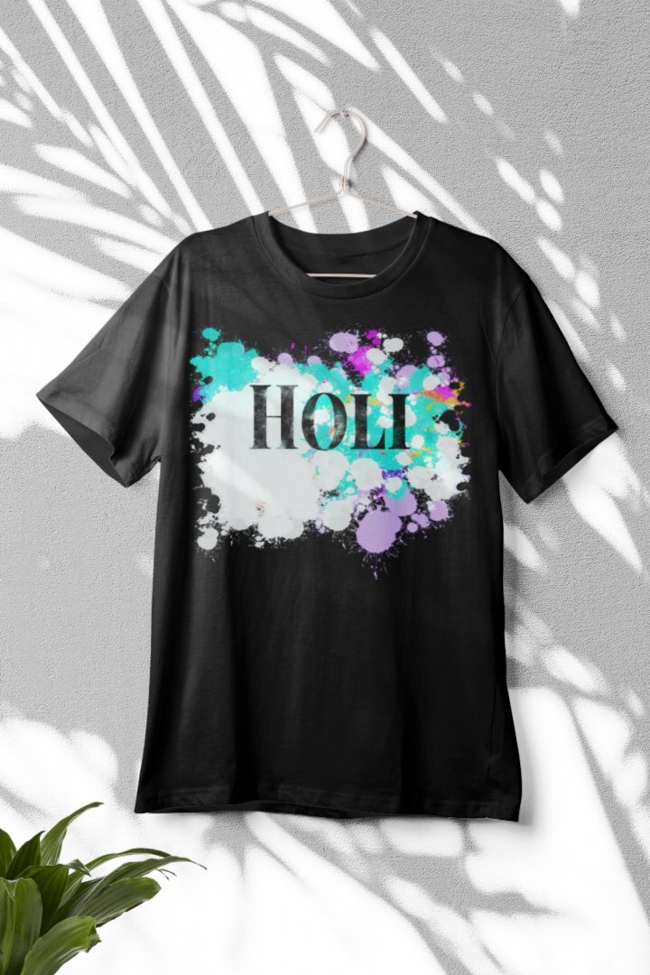 HAPPY HOLI! 🌈❤️ also known as the 'festival of colours'. 🎨
.
.
🌈⚡️HOLI 💦 inspired T-shirt’s now added to my shop on Amazon. Link in Bio or below 👉🏻amazon.com/dp/B07P2B66DB/… 
.
#holi #HoliFestival #firstdayofspring #Holi2019 #FestivalofColors @HoliNYC #WednesdayWisdom #tshirts
