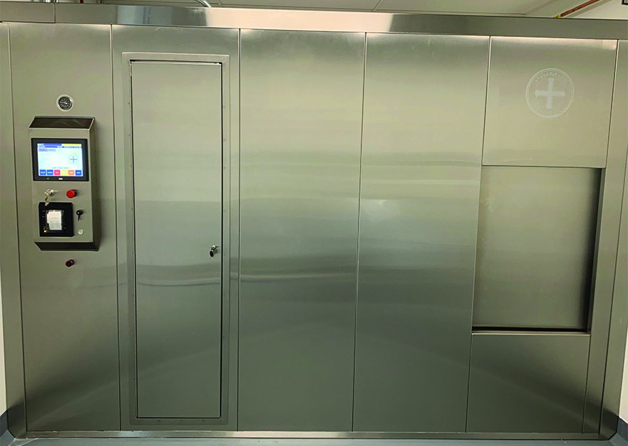 PRIMUSLLC's tweet photo. This install of a 26x36x72 at a Translational Tech Co in SoCal was tricky, with lots of moving parts, but our friends at Thermo Solutions Services did a great job! Thanks to Laboratory Equipment Co for their commitment to making sure the customer was thrilled.

#PRIMUSSterilizer https://t.co/Xj7ZhN2M9A