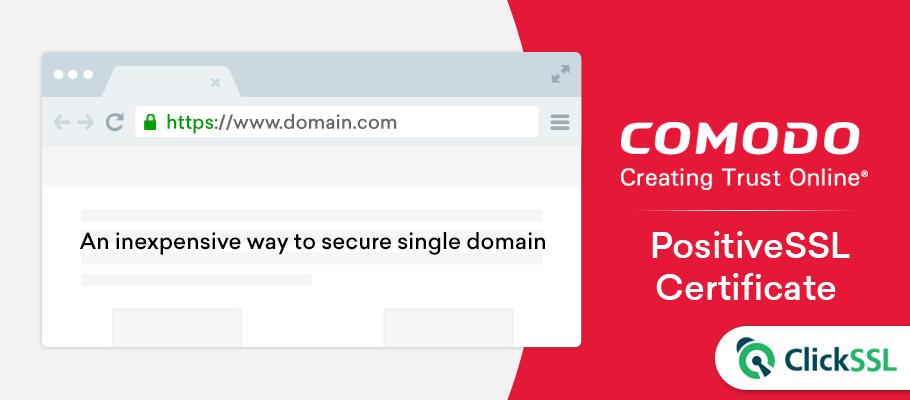clickssl's tweet image. Want to secure single domain with affordable price? pos.li/2bgfbe

#positivessl #comodopositivessl