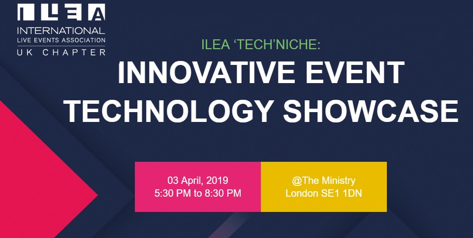 ILEA_UK's tweet photo. Join us for ILEA ‘TECH’NICHE an innovative #eventtech showcase @origin_london on the 3rd April! Book your seat here: https://t.co/2PohuGvA2C https://t.co/s9P3gEh2jQ