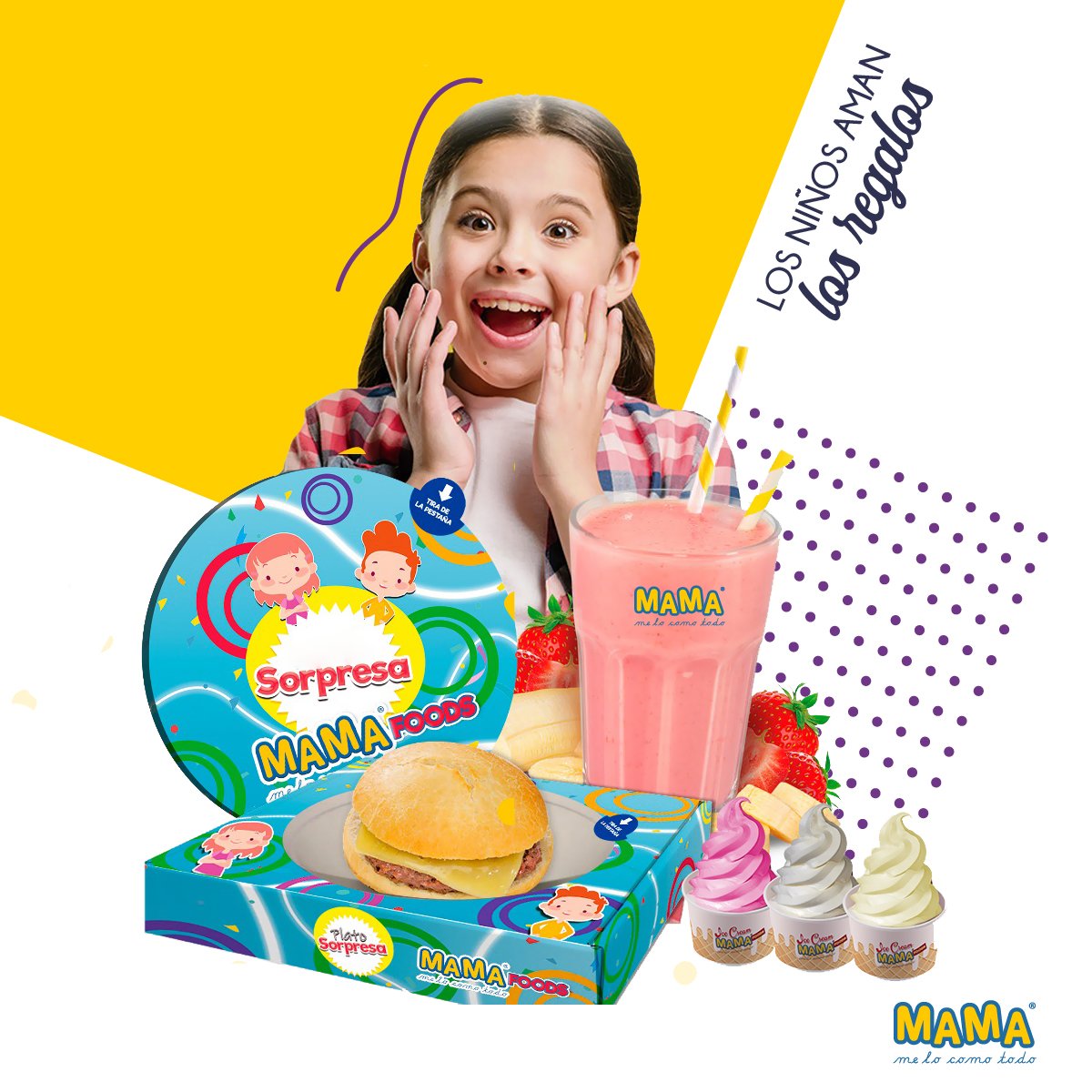 Mamamelocomotot's tweet photo. A Vuestros niños les encanta que al momento de comer su plato favorito este tenga un regalo para ellos y más aún si es una sorpresa 😉
.
.
¡Esto es una forma súper fácil de ganarse su amor y cariño!❤️
.
#Mamamelocomotodo #Comida #Deliciosa #Restaurant #Empresas #Inversion #Niños https://t.co/PU2KXdN9Mw