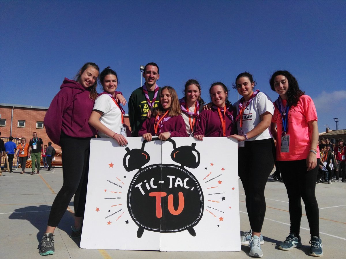 esplaixiribec's tweet photo. Qui també a tingut sortida han estat Colles Grans que han participat a la #TrocaJove19 a #Riudoms. 
Han après a com poden gestionar el seu temps amb Tic-Tac, TU!

#esplaixiribec #somdesplai #caminemjunts https://t.co/0cAS8qg2rs
