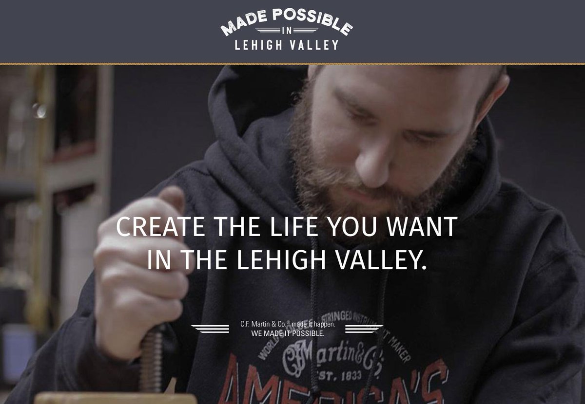Lehigh Valley Economic Development Corporation made a very exciting announcement yesterday! LVEDC launched a fresh marketing campaign that expresses a common vision of the Lehigh Valley and what makes it a special place! Find Out More Here | bit.ly/2ujok5G