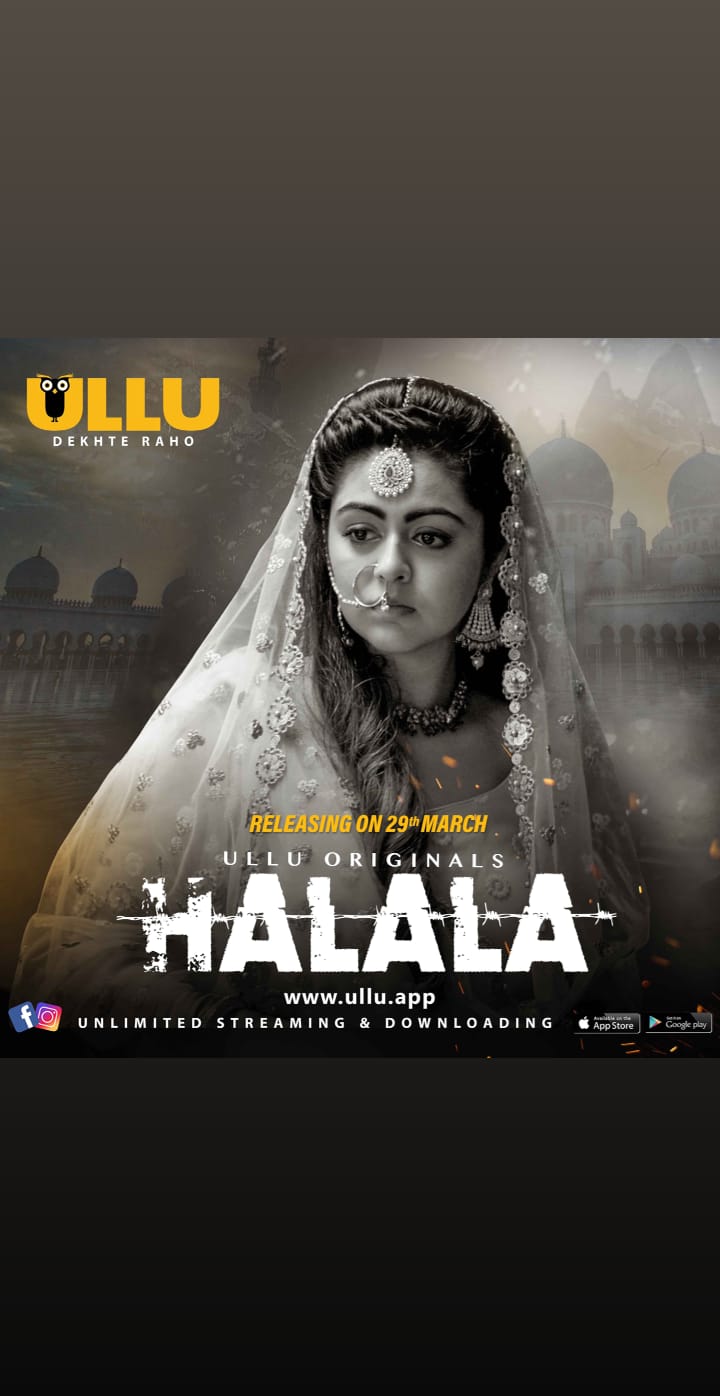 Ullu on X Introducing beautiful Shafaq Naaz as Afza Sayed.A broken heart waiting for true Love. Watch our new Heart touching webseries by Ullu Originals 1st season of Halala releasing on 29th