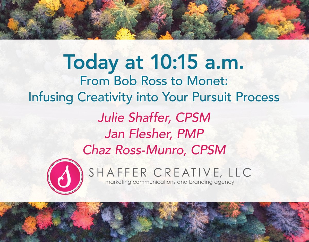 ShafferCreative's tweet photo. Join Julie Shaffer, Jan Flesher and Chaz Ross-Munro today at 10:15 a.m. #SMPSSERC #ShafferCreativeatSERC #SERChorizon https://t.co/d5JNbJw5vR