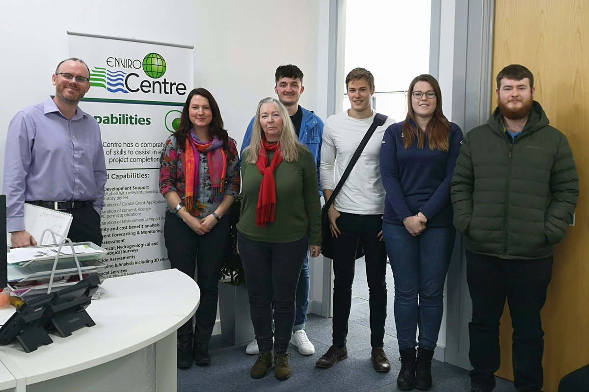 Fantastic morning with <a href="/AbertayUni/">Abertay University</a> <a href="/AbertaySci/">Abertay Uni Science</a> students at <a href="/EnviroCentreLtd/">EnviroCentre</a> Many thanks to all of the EnviroCentre staff for engaging with our programme and providing insight into environmental consultancy. #Enviroment #consultancy #Scotland #careers