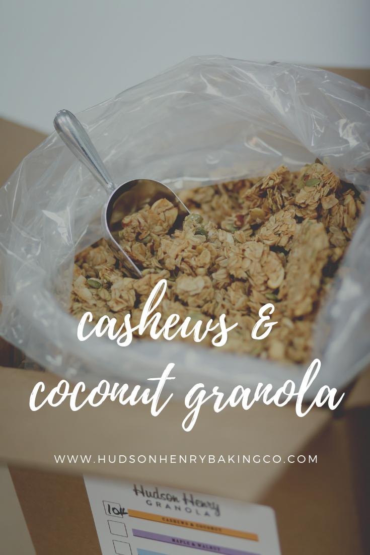 HHBakingCo's tweet photo. We think listening is an undervalued activity in today’s world. So, when a customer suggested using coconut oil in our granola, we listened. And then we whipped up a batch of what would soon be called Cashews &amp; Coconut. And then we kept making more....hudsonhenrybakingco.com https://t.co/6P7ImgN0tW