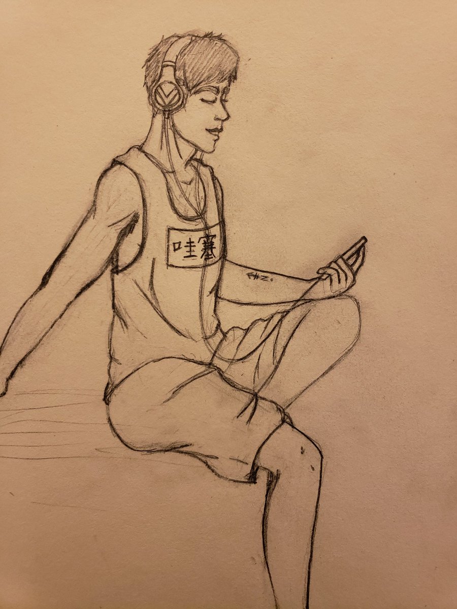 Bravehelm's tweet image. Hey there #writingcommunity!

What do you listen to when you are #writing?

My fave when I #amwriting is #lofihiphop... bless those poor girls than can never finish studying.
 
Here is a #sketch for your viewing pleasure.