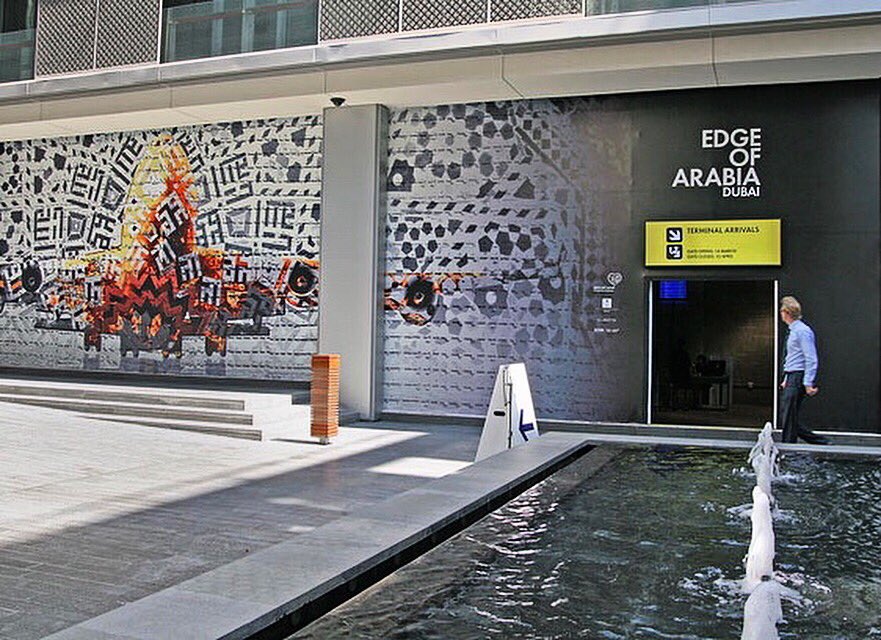 #EOAExhibitions | Since we’re not attending <a href="/artdubai/">Art Dubai</a>, we thought we’d share an image of our 2011 Terminal exhib, where we took over an abandoned space in <a href="/DIFC/">DIFC</a>. It was a highly conceptual &amp; experiential exhibition addressing the concept of travel, bureaucracy, privacy &amp; identity