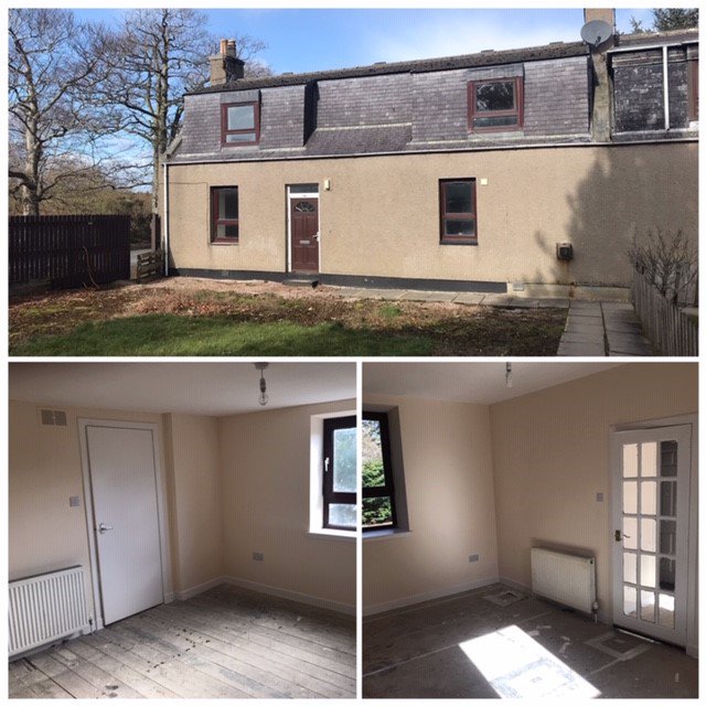 EstatesASC's tweet photo. Do you love country living? We are pleased to offer for sale a 3 Bedroom Semi-detached one-half storey house in rural #Kintore #Aberdeenshire. Pls click 👉https://t.co/eMf8I2Af2s for particulars and further details. @Aberdeenshire https://t.co/QNOKliujIl