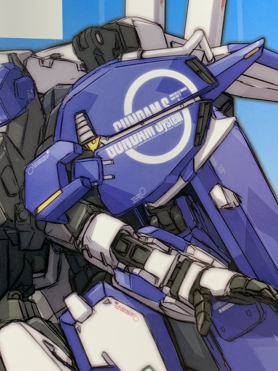 ether2001's tweet photo. Ex-Sガンダムの肩のスライド機構について適当にスライドさせるだけで済まされることが多い昨今、びっくりするぐらい正確に再現してある「ガンダムMS少女アートコレクション」の表紙画。さす明貴美加。 https://t.co/ZxPPUu9Ttj